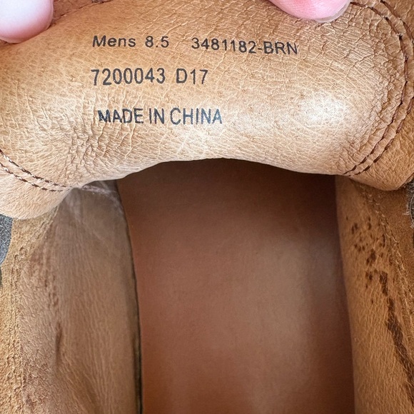 Frye Men’s Astor Chukka Boot Brown Size 8.5 - Picture 4 of 5